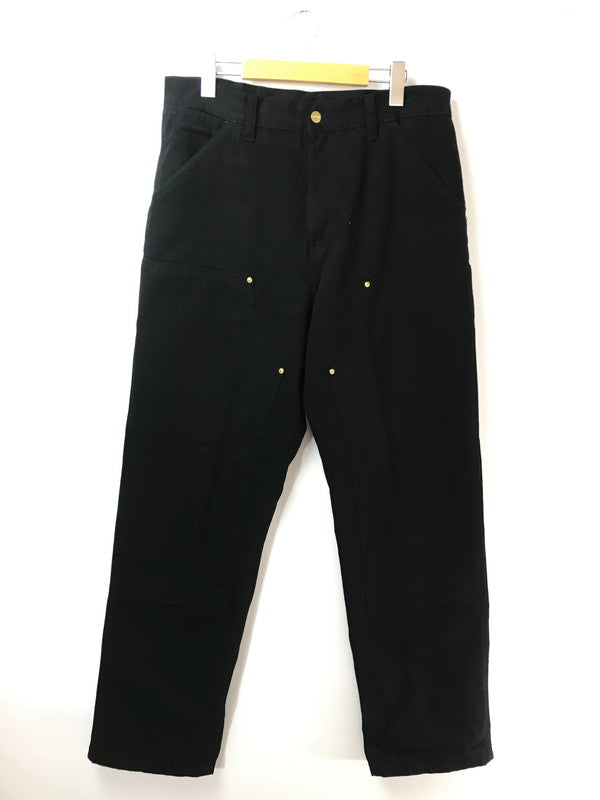【中古品】【メンズ】 CARHARTT WIP カーハート ワークインプログレス DOUBLE KNEE PANT I031501 ダブル ニー パンツ ボトムス 153-260819-rt-34-tag サイズ：32×32 カラー：ブラック 万代Net店