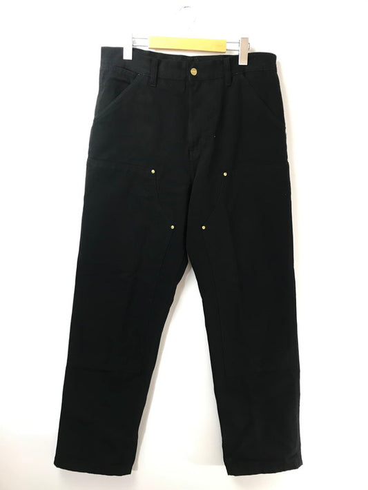 【中古品】【メンズ】 CARHARTT WIP カーハート ワークインプログレス DOUBLE KNEE PANT I031501 ダブル ニー パンツ ボトムス 153-260819-rt-34-tag サイズ：32×32 カラー：ブラック 万代Net店