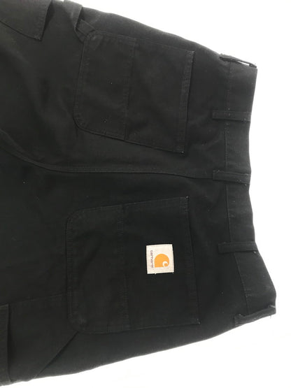 【中古品】【メンズ】 CARHARTT WIP カーハート ワークインプログレス DOUBLE KNEE PANT I031501 ダブル ニー パンツ ボトムス 153-260819-rt-34-tag サイズ：32×32 カラー：ブラック 万代Net店