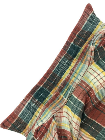 【中古品】【メンズ】 BIG MAC ビックマック 70's CHECK FLANNEL SHIRT 衿芯 70年代 チェック フランネル シャツ トップス 146-260820-rt-28-tag カラー：レッド系 万代Net店