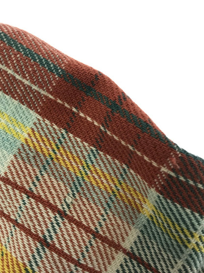 【中古品】【メンズ】 BIG MAC ビックマック 70's CHECK FLANNEL SHIRT 衿芯 70年代 チェック フランネル シャツ トップス 146-260820-rt-28-tag カラー：レッド系 万代Net店