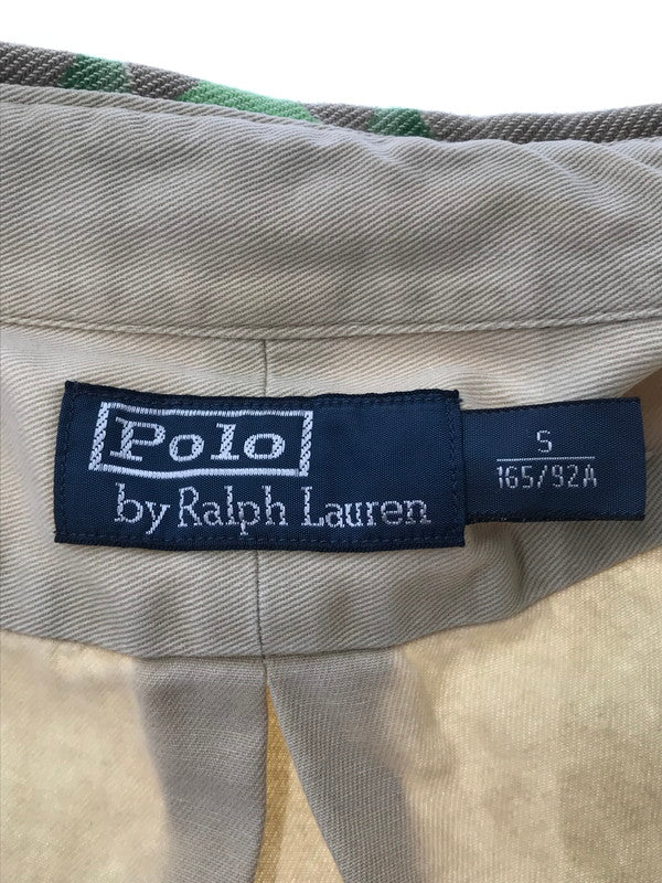 【現状渡し品】【メンズ】 POLO RALPH LAUREN ポロ・ラルフローレン INDIAN DESIGN SHIRT インディアン デザイン シャツ トップス 146-260820-rt-23-tag カラー：ベージュ 万代Net店