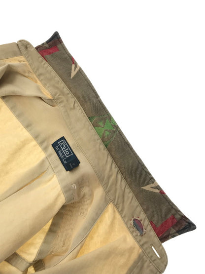 【現状渡し品】【メンズ】 POLO RALPH LAUREN ポロ・ラルフローレン INDIAN DESIGN SHIRT インディアン デザイン シャツ トップス 146-260820-rt-23-tag カラー：ベージュ 万代Net店