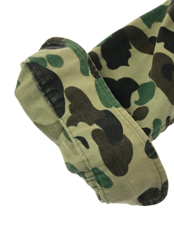 【現状渡し品】【メンズ】 WOOL RICH ウール リッチ 70's L/S CAMO SHIRT 三角タグ 70年代 ロングスリーブ カモ シャツ トップス 長袖シャツ 146-260820-rt-26-tag カラー：カーキ系 万代Net店