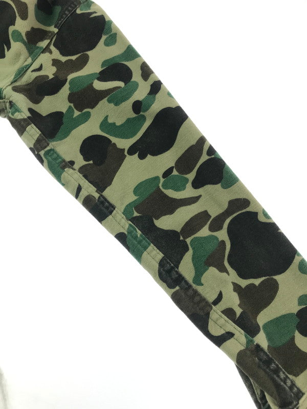 【現状渡し品】【メンズ】 WOOL RICH ウール リッチ 70's L/S CAMO SHIRT 三角タグ 70年代 ロングスリーブ カモ シャツ トップス 長袖シャツ 146-260820-rt-26-tag カラー：カーキ系 万代Net店