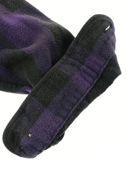 【現状渡し品】【メンズ】 OSHKOSH オシュコシュ 90's FLANNEL SHIRT 衿芯 90年代 フランネル シャツ 長袖シャツ トップス 146-260820-rt-29-tag カラー：パープル/ブラック 万代Net店