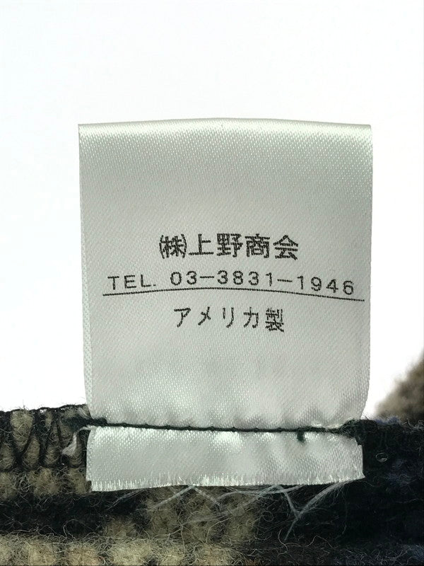 【中古品】【メンズ】 JOHNSON WOOLEN MILLS ジョンソン ウーレン ミルズ WOOL SHIRT BLUE BROWN S556 ウールシャツ 長袖シャツ トップス 146-260820-rt-30-tag カラー：ブルー系 万代Net店
