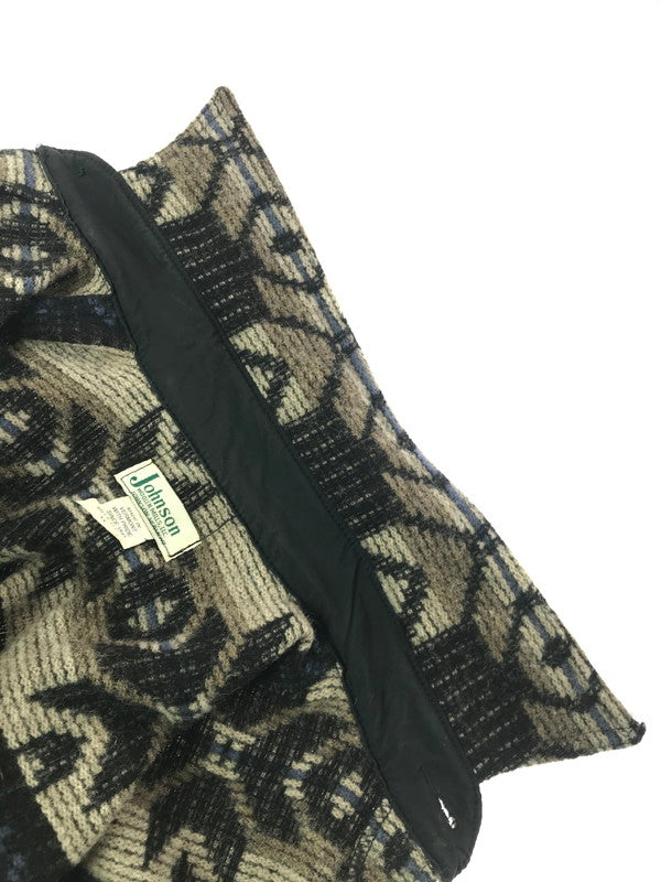 【中古品】【メンズ】 JOHNSON WOOLEN MILLS ジョンソン ウーレン ミルズ WOOL SHIRT BLUE BROWN S556 ウールシャツ 長袖シャツ トップス 146-260820-rt-30-tag カラー：ブルー系 万代Net店