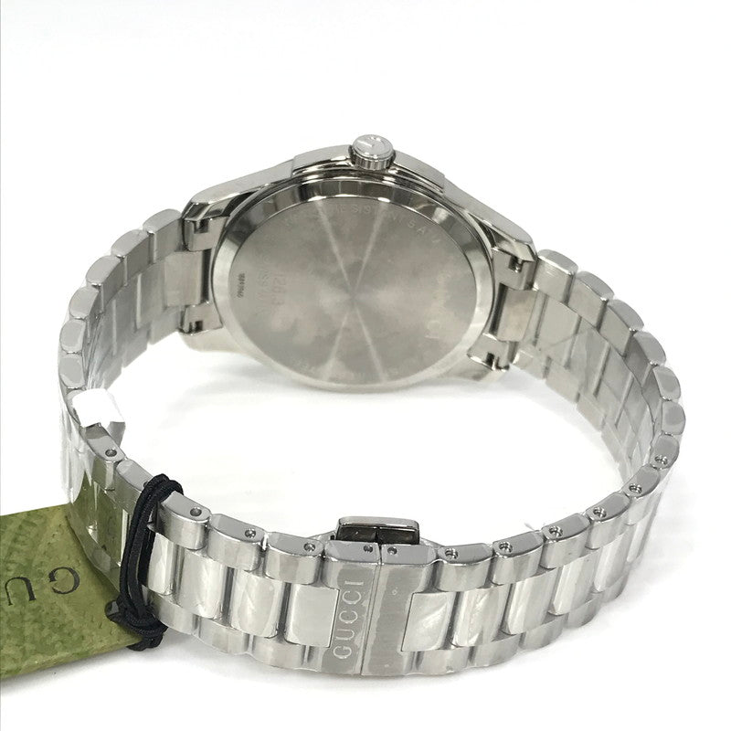 【中古品】【メンズ】 GUCCI グッチ QUARTZ WATCH GREEN クォーツウォッチ グリーン YA126369 腕時計 電池式 Gタイムレス 183-260819-su-05-tagh カラー：グリーン 万代Net店