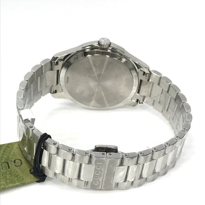【中古品】【メンズ】 GUCCI グッチ QUARTZ WATCH GREEN クォーツウォッチ グリーン YA126369 腕時計 電池式 Gタイムレス 183-260819-su-05-tagh カラー：グリーン 万代Net店
