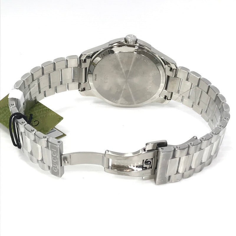 【中古品】【メンズ】 GUCCI グッチ QUARTZ WATCH GREEN クォーツウォッチ グリーン YA126369 腕時計 電池式 Gタイムレス 183-260819-su-05-tagh カラー：グリーン 万代Net店