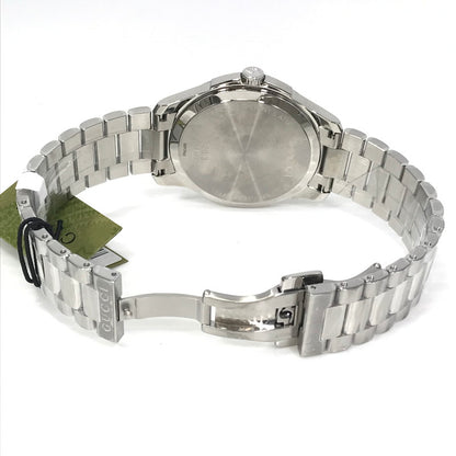 【中古品】【メンズ】 GUCCI グッチ QUARTZ WATCH GREEN クォーツウォッチ グリーン YA126369 腕時計 電池式 Gタイムレス 183-260819-su-05-tagh カラー：グリーン 万代Net店