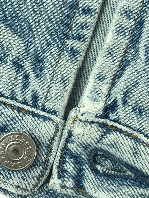 【中古品】【メンズ】 GAP ギャップ 90's DENIM JACKET 90年代 デニム ジャケット ライトアウター 146-260826-rt-26-tagh サイズ：不明 下記参照 カラー：ライトインディゴ 万代Net店