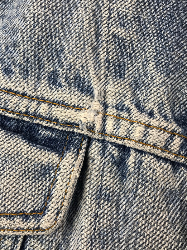【中古品】【メンズ】 GAP ギャップ 90's DENIM JACKET 90年代 デニム ジャケット ライトアウター 146-260826-rt-26-tagh サイズ：不明 下記参照 カラー：ライトインディゴ 万代Net店