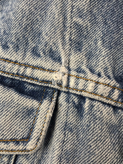 【中古品】【メンズ】 GAP ギャップ 90's DENIM JACKET 90年代 デニム ジャケット ライトアウター 146-260826-rt-26-tagh サイズ：不明 下記参照 カラー：ライトインディゴ 万代Net店