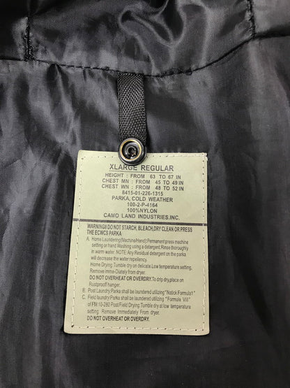 【中古品】【メンズ】 US MILITARY ユーエス ミリタリー 90's REMAKE GEN1 COLD WEATHER PARKA BLACK 90年代 リメイク ウェザー パーカー 146-260827-rt-12-tagh サイズ：XL カラー：ブラック 万代Net店