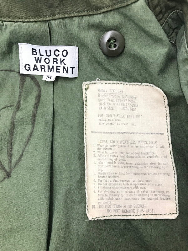 【現状渡し品】【メンズ】 B.W.G ビーダブリュージー × BENTENKOZOU ベンテンコゾウ 70's REMAKE M-65 JACKET リメイク エム65 ジャケット アウター 145-260826-rt-13-tagh サイズ：M カラー：カーキ 万代Net店