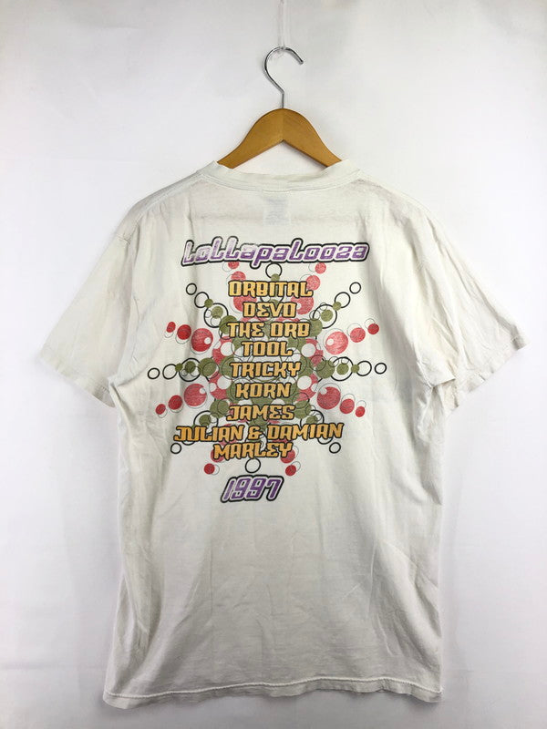 【中古品】【メンズ】 TULTEX タルテックス LOLLAPALOOZA c1997 FESTIVALTEE ロラパルーザ 1997年頃 フェスティバルTシャツ トップス 146-260823-rt-10-tagh サイズ：L カラー：ホワイト 万代Net店