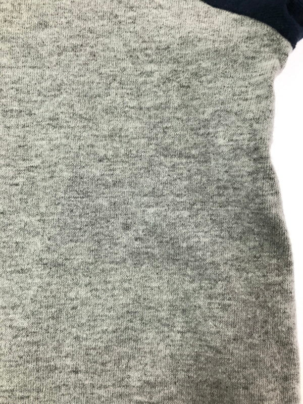 【中古品】【メンズ】 GREENDAY グリーンデイ 00S WARNING! RAGLAN T-SHIRT GRAY 2000年 七分袖 ラグラン プリント カットソー 146-260830-su-04-tagh サイズ：L カラー：グレー 万代Net店