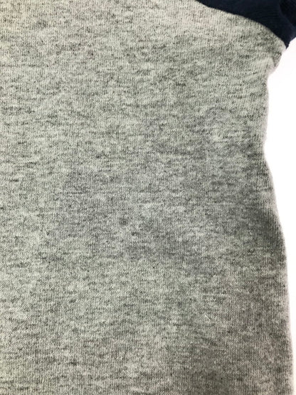 【中古品】【メンズ】 GREENDAY グリーンデイ 00S WARNING! RAGLAN T-SHIRT GRAY 2000年 七分袖 ラグラン プリント カットソー 146-260830-su-04-tagh サイズ：L カラー：グレー 万代Net店