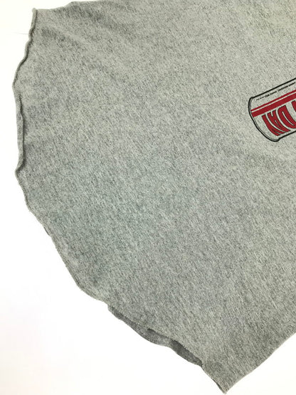 【中古品】【メンズ】 GREENDAY グリーンデイ 00S WARNING! RAGLAN T-SHIRT GRAY 2000年 七分袖 ラグラン プリント カットソー 146-260830-su-04-tagh サイズ：L カラー：グレー 万代Net店