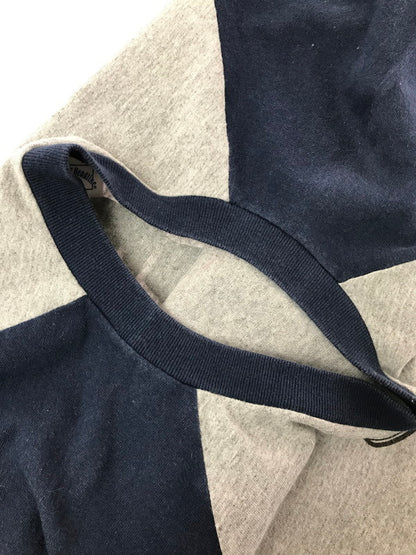 【中古品】【メンズ】 GREENDAY グリーンデイ 00S WARNING! RAGLAN T-SHIRT GRAY 2000年 七分袖 ラグラン プリント カットソー 146-260830-su-04-tagh サイズ：L カラー：グレー 万代Net店