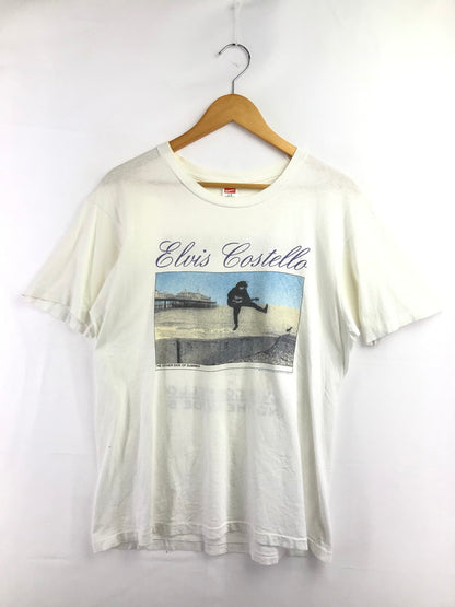 【中古品】【メンズ】 HANES ヘインズ ELVIS COSTELLO 90S COME BACK IN A MILLION YEARS SS TEE WHITE エルヴィスコステロ 90's 半袖カットソー 146-260830-su-05-tagh サイズ：L カラー：ホワイト 万代Net店