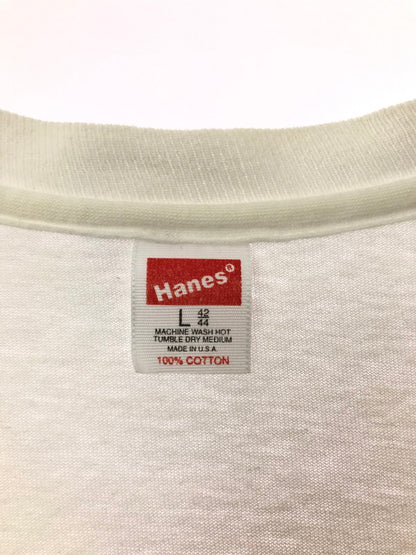 【中古品】【メンズ】 HANES ヘインズ ELVIS COSTELLO 90S COME BACK IN A MILLION YEARS SS TEE WHITE エルヴィスコステロ 90's 半袖カットソー 146-260830-su-05-tagh サイズ：L カラー：ホワイト 万代Net店