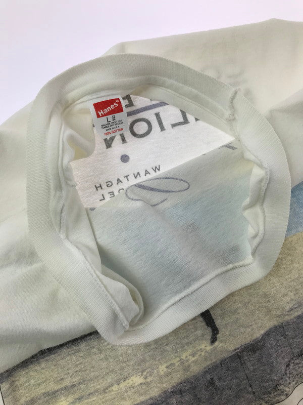 【中古品】【メンズ】 HANES ヘインズ ELVIS COSTELLO 90S COME BACK IN A MILLION YEARS SS TEE WHITE エルヴィスコステロ 90's 半袖カットソー 146-260830-su-05-tagh サイズ：L カラー：ホワイト 万代Net店