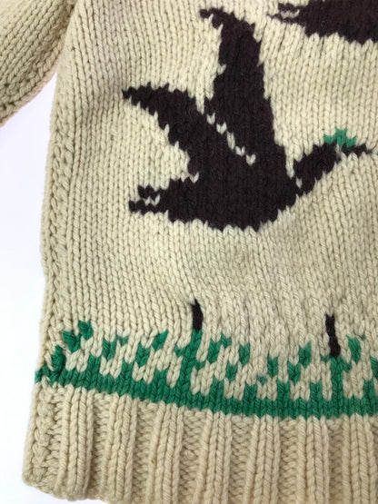 【中古品】【メンズ】 USED ユーズド 60's LIGHTNING ZIP COWICHAN SWEATER 60年代 ライトニング ジップ カウチン セーター トップス 146-260823-rt-20-tagh サイズ：不明 下記参照 カラー：ホワイト系 万代Net店