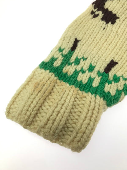 【中古品】【メンズ】 USED ユーズド 60's LIGHTNING ZIP COWICHAN SWEATER 60年代 ライトニング ジップ カウチン セーター トップス 146-260823-rt-20-tagh サイズ：不明 下記参照 カラー：ホワイト系 万代Net店