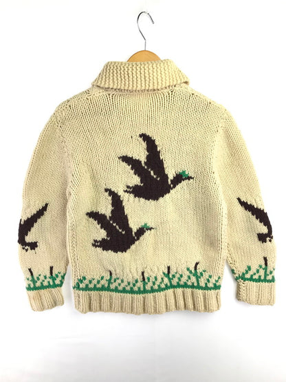 【中古品】【メンズ】 USED ユーズド 60's LIGHTNING ZIP COWICHAN SWEATER 60年代 ライトニング ジップ カウチン セーター トップス 146-260823-rt-20-tagh サイズ：不明 下記参照 カラー：ホワイト系 万代Net店