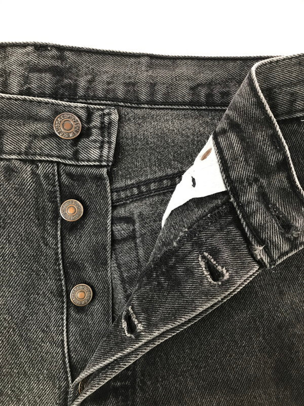 【中古品】【メンズ】 LEVI'S リーバイス 90's 501 BLACK DENIM PANTS 90年代 501 デニムパンツ ジーンズ 157-260829-rt-18-tagh サイズ：W29 L30 カラー：インディゴ 万代Net店