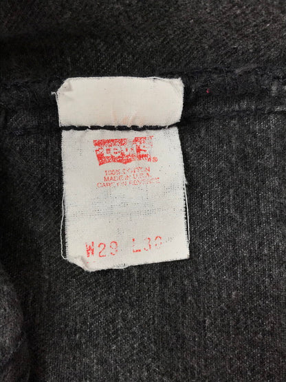 【中古品】【メンズ】 LEVI'S リーバイス 90's 501 BLACK DENIM PANTS 90年代 501 デニムパンツ ジーンズ 157-260829-rt-18-tagh サイズ：W29 L30 カラー：インディゴ 万代Net店