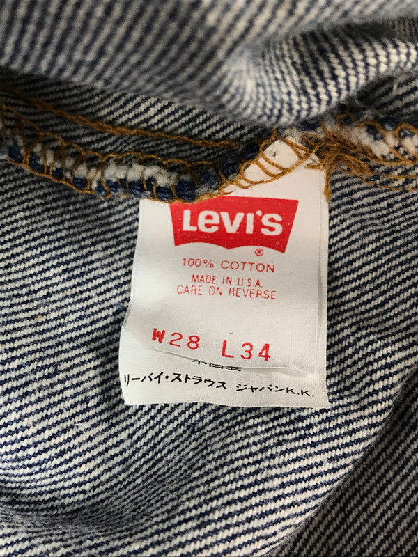 【中古品】【メンズ】 LEVI'S リーバイス 90's DENIM PANTS INDIGO 510-0217 90年代 デニムパンツ ジーンズ ボトムス 157-260829-rt-19-tagh サイズ：W28 L34 カラー：インディゴ 万代Net店