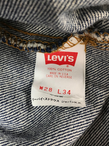 【中古品】【メンズ】 LEVI'S リーバイス 90's DENIM PANTS INDIGO 510-0217 90年代 デニムパンツ ジーンズ ボトムス 157-260829-rt-19-tagh サイズ：W28 L34 カラー：インディゴ 万代Net店