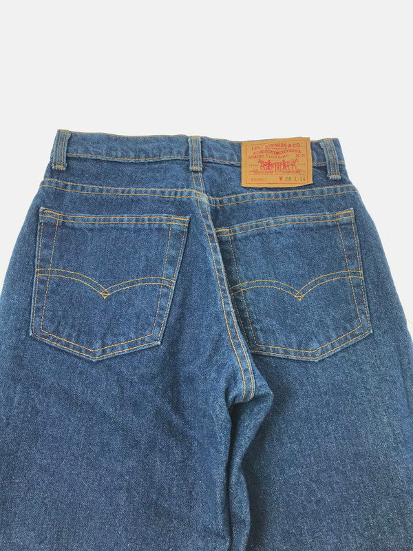 【中古品】【メンズ】 LEVI'S リーバイス 90's DENIM PANTS INDIGO 510-0217 90年代 デニムパンツ ジーンズ ボトムス 157-260829-rt-19-tagh サイズ：W28 L34 カラー：インディゴ 万代Net店