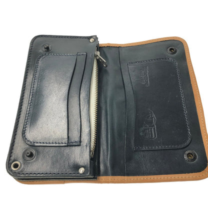 【中古品】【メンズ】 BROWN'S BEACH ブラウン ビーチ × MONO モノ × CLUB PANTHER クラブ パンサー WALLET 財布 200-260912-rt-10-tagh カラー：ネイビー 万代Net店
