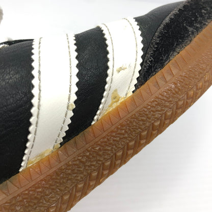 【現状渡し品】【メンズ】 ADIDAS アディダス 80s-90s SAMBA BLACK 80～90年代 サンバ ローカット スニーカー 靴 シューズ カジュアル 161-260825-su-01-tagh サイズ：不明・下記参照 カラー：ブラック 万代Net店