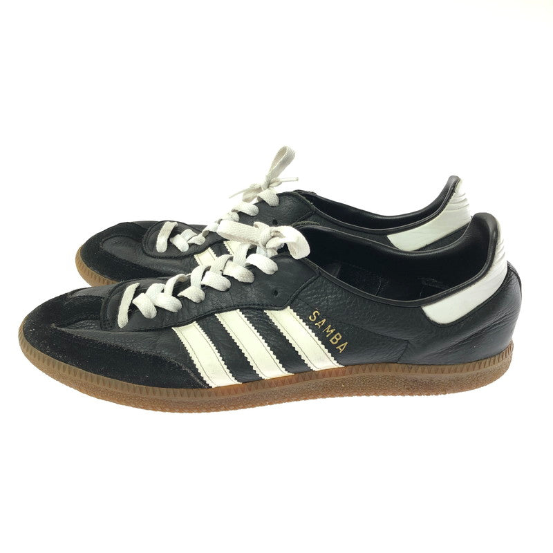 【現状渡し品】【メンズ】 ADIDAS アディダス 80s-90s SAMBA BLACK 80～90年代 サンバ ローカット スニーカー 靴 シューズ カジュアル 161-260825-su-01-tagh サイズ：不明・下記参照 カラー：ブラック 万代Net店