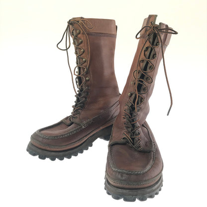 【現状渡し品】【メンズ】 RUSSELL MOCCASIN ラッセルモカシン 60's MOCCASIN BOOTS BROWN 60年代 モカシン ブーツ 靴 164-260913-rt-40-tagh サイズ：9 1/2D カラー：ブラウン 万代Net店