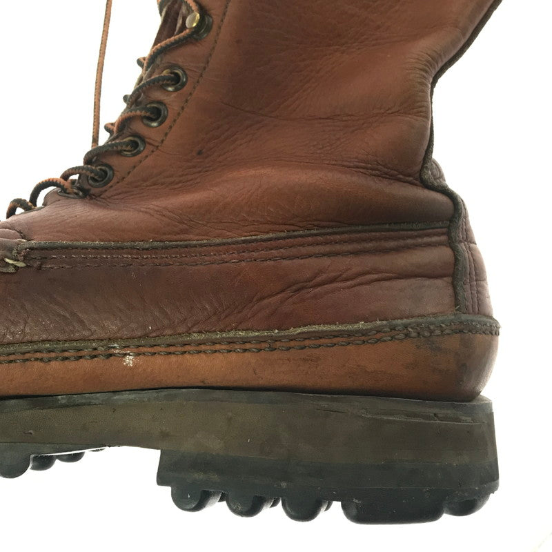 【現状渡し品】【メンズ】 RUSSELL MOCCASIN ラッセルモカシン 60's MOCCASIN BOOTS BROWN 60年代 モカシン ブーツ 靴 164-260913-rt-40-tagh サイズ：9 1/2D カラー：ブラウン 万代Net店