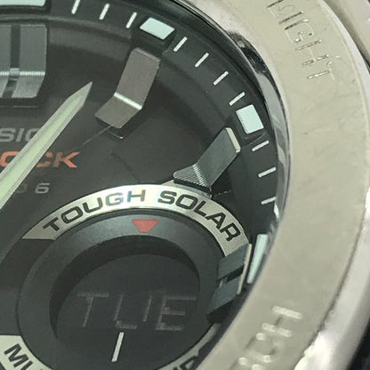 【中古品】【メンズ】 G-SHOCK ジーショック G-STEEL GST-W100 SERIES TOUGH SOLAR GST-W110D-1AJF タフソーラー 腕時計 196-260912-na-04-tagh カラー：シルバー 万代Net店