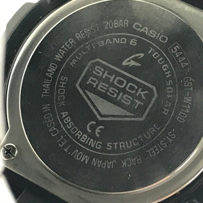 【中古品】【メンズ】 G-SHOCK ジーショック G-STEEL GST-W100 SERIES TOUGH SOLAR GST-W110D-1AJF タフソーラー 腕時計 196-260912-na-04-tagh カラー：シルバー 万代Net店