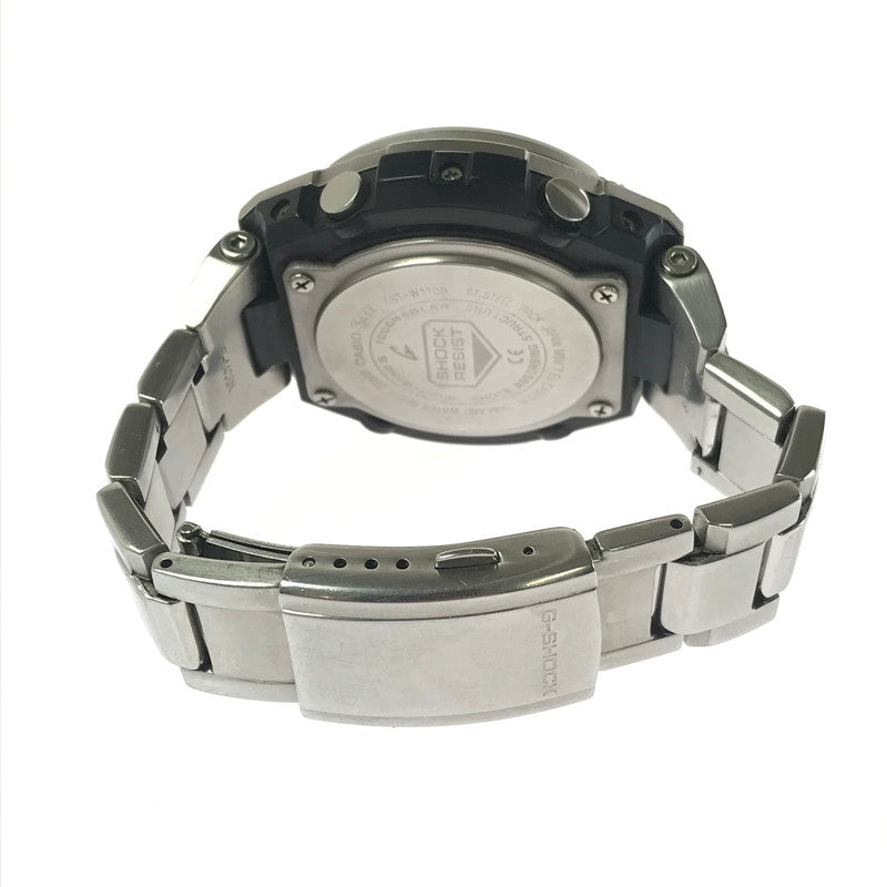 【中古品】【メンズ】 G-SHOCK ジーショック G-STEEL GST-W100 SERIES TOUGH SOLAR GST-W110D-1AJF タフソーラー 腕時計 196-260912-na-04-tagh カラー：シルバー 万代Net店