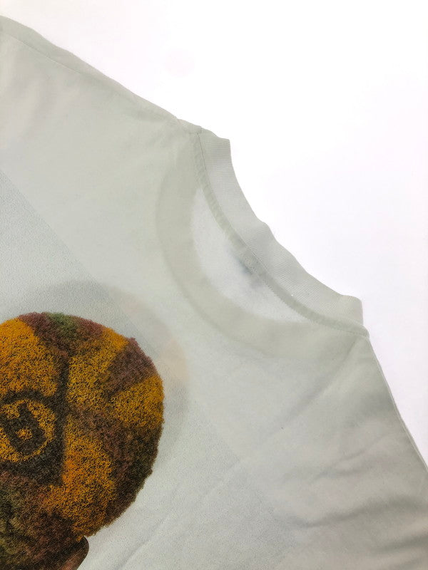 【中古品】【メンズ】 HANES ヘインズ DENNIS RODMAN GET DUNLOP T-SHIRT デニス ロッドマン ショートスリーブ Tシャツ トップス 146-260823-rt-04-tagh サイズ：L カラー：ホワイト 万代Net店