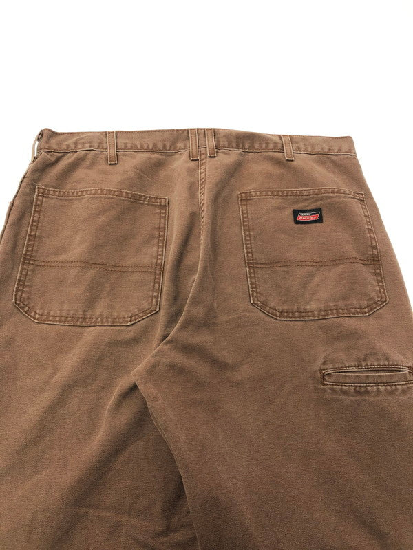 【中古品】【メンズ】 DICKIES ディッキーズ 00's PAINTER PANTS FADE BROWN ED218STB メキシコ製 2000年代 ペインター パンツ ボトムス 157-260909-rt-13-tagh サイズ：36×30 カラー：ブラウン 万代Net店