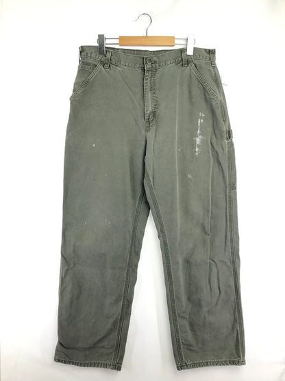 【中古品】【メンズ】 CARHARTT カーハート DUCK PAINTER PANTS MOSS B11MOS メキシコ製 ダック ペインター パンツ ボトムス 157-260827-rt-16-tagh サイズ：36×32 カラー：グレー系 万代Net店