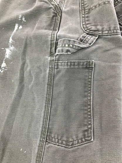 【中古品】【メンズ】 CARHARTT カーハート DUCK PAINTER PANTS MOSS B11MOS メキシコ製 ダック ペインター パンツ ボトムス 157-260827-rt-16-tagh サイズ：36×32 カラー：グレー系 万代Net店