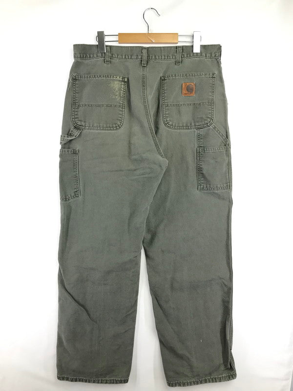 【中古品】【メンズ】 CARHARTT カーハート DUCK PAINTER PANTS MOSS B11MOS メキシコ製 ダック ペインター パンツ ボトムス 157-260827-rt-16-tagh サイズ：36×32 カラー：グレー系 万代Net店